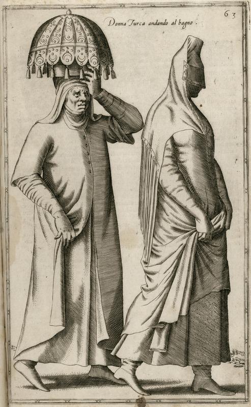 Donna Turca andando per la Città, Nicolas de Nicolay, 1580