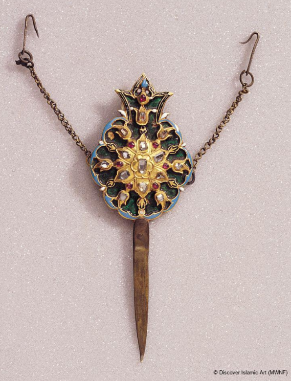 Plume holder, Museum of Turkish and Islamic Arts, c. 16th century